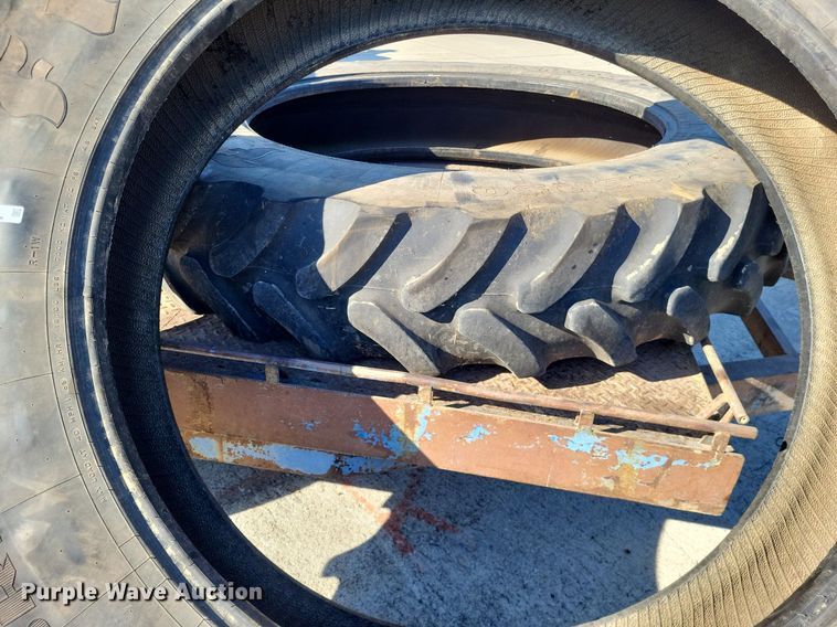 image for item LR9218 (4) Firestone Radial All Traction 380/105R50 tractor tires