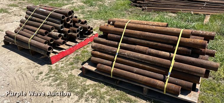 image for item LR9687 Approximately 100 drill pipe