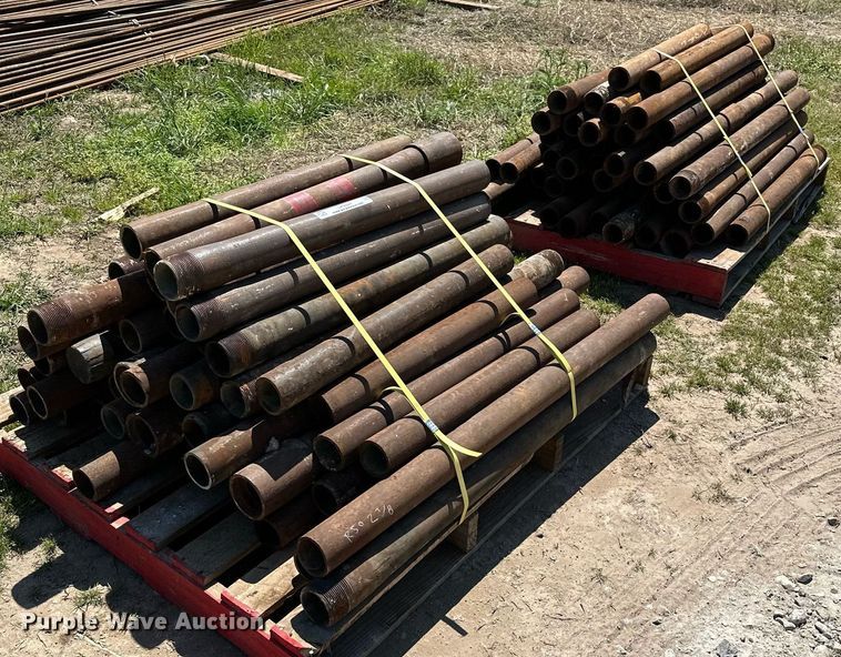 image for item LR9687 Approximately 100 drill pipe