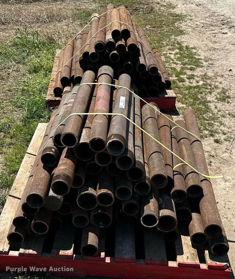 image for item LR9687 Approximately 100 drill pipe