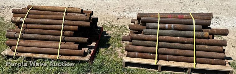 image for item LR9687 Approximately 100 drill pipe