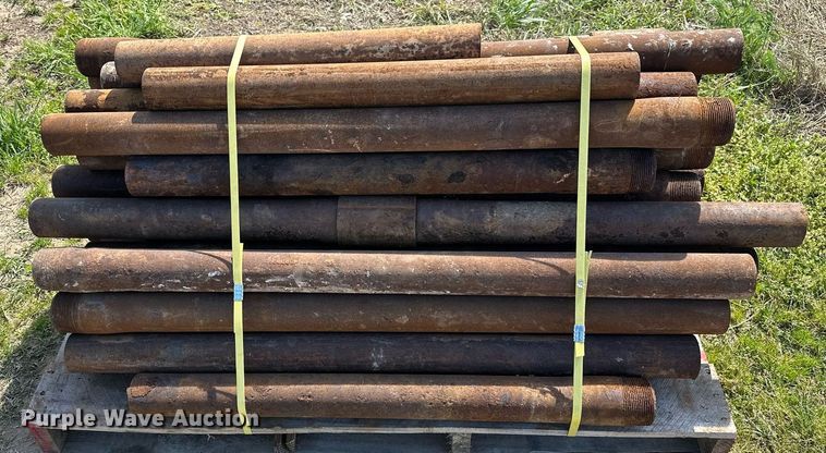 image for item LR9687 Approximately 100 drill pipe