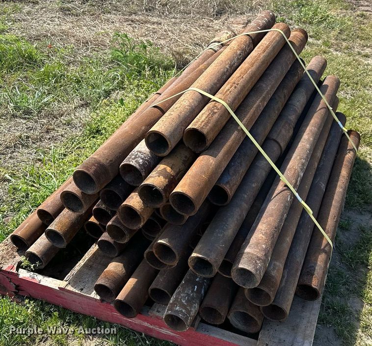 image for item LR9687 Approximately 100 drill pipe