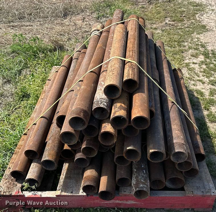 image for item LR9687 Approximately 100 drill pipe