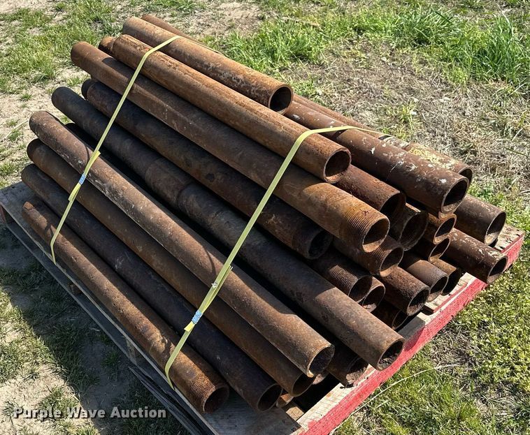 image for item LR9687 Approximately 100 drill pipe