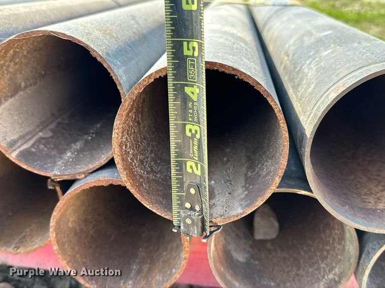 image for item LR9688 (15) 60" L x 4 1/2" diameter pipes