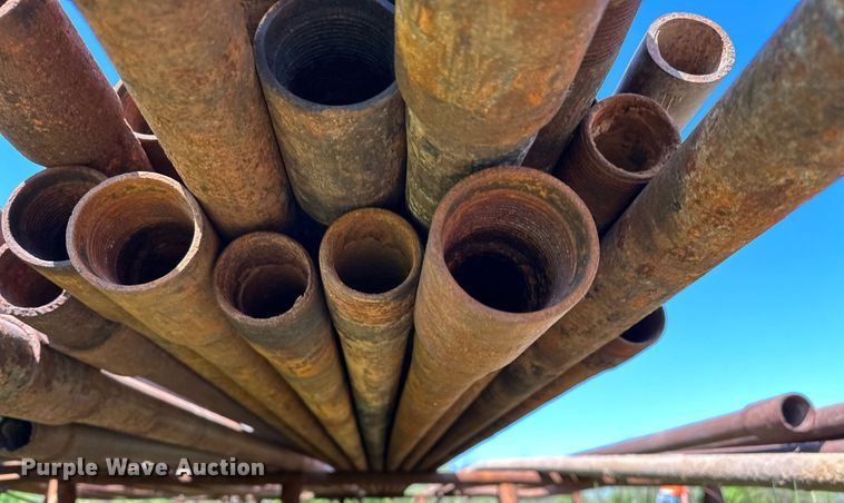 image for item LR9689 Approximately 30 drill pipes