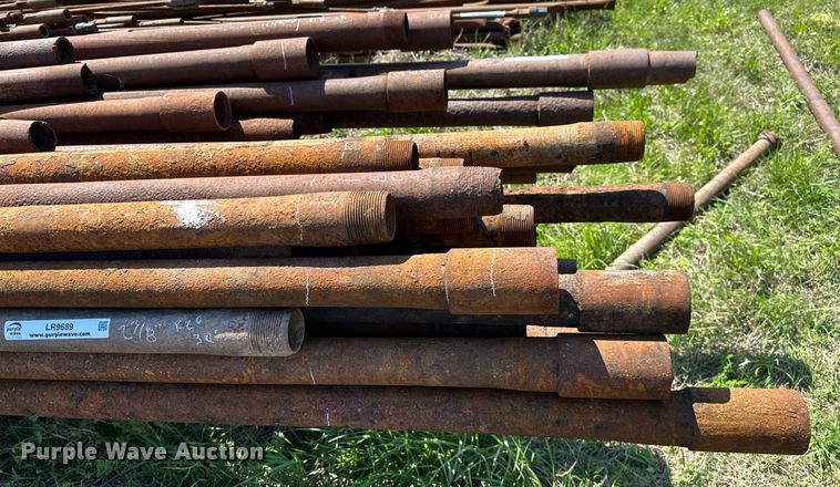 image for item LR9689 Approximately 30 drill pipes