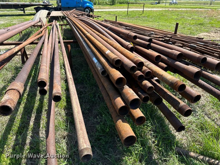 image for item LR9689 Approximately 30 drill pipes