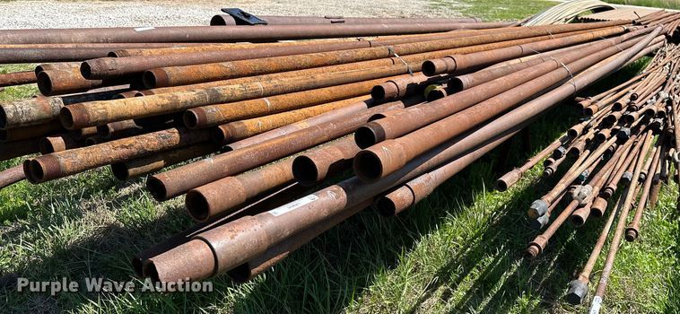 image for item LR9690 Approximately 20 drill pipes