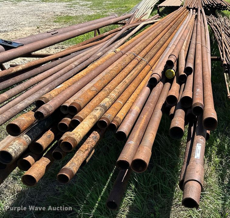 image for item LR9690 Approximately 20 drill pipes