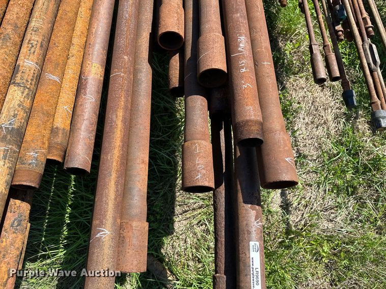 image for item LR9690 Approximately 20 drill pipes