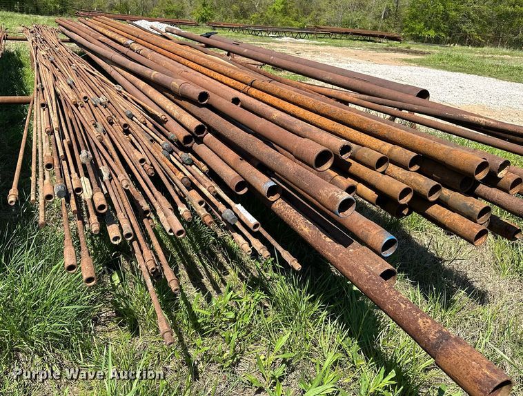 image for item LR9690 Approximately 20 drill pipes