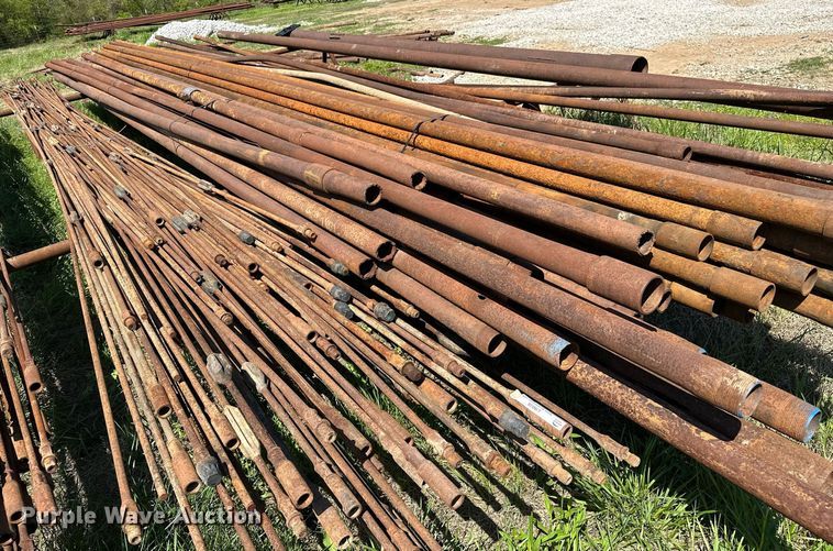 image for item LR9690 Approximately 20 drill pipes