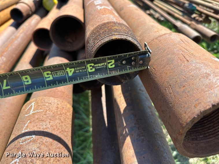 image for item LR9690 Approximately 20 drill pipes