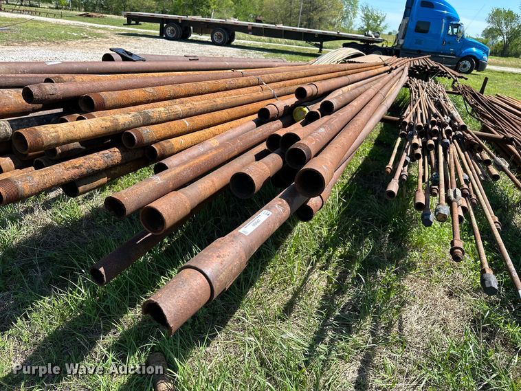 image for item LR9690 Approximately 20 drill pipes