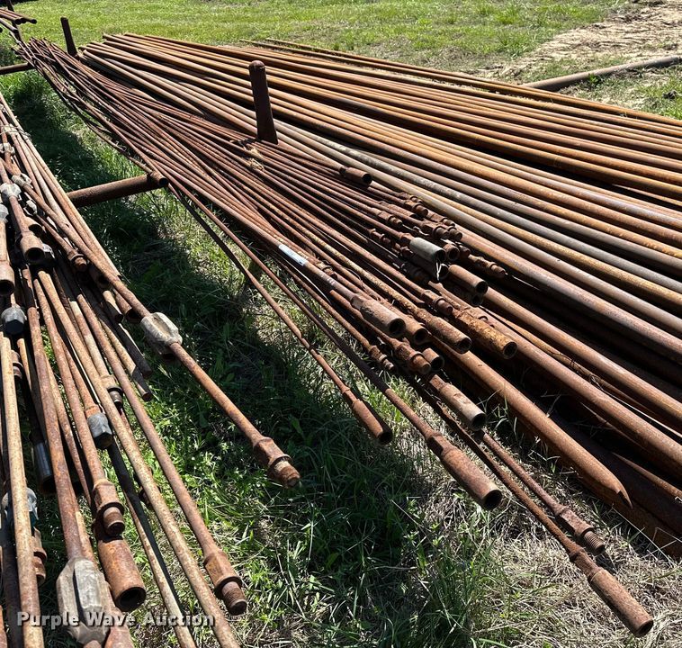 image for item LR9692 Approximately 40 sucker rods