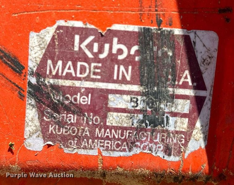 image for item LR9695 Kubota B7800  MFWD tractor