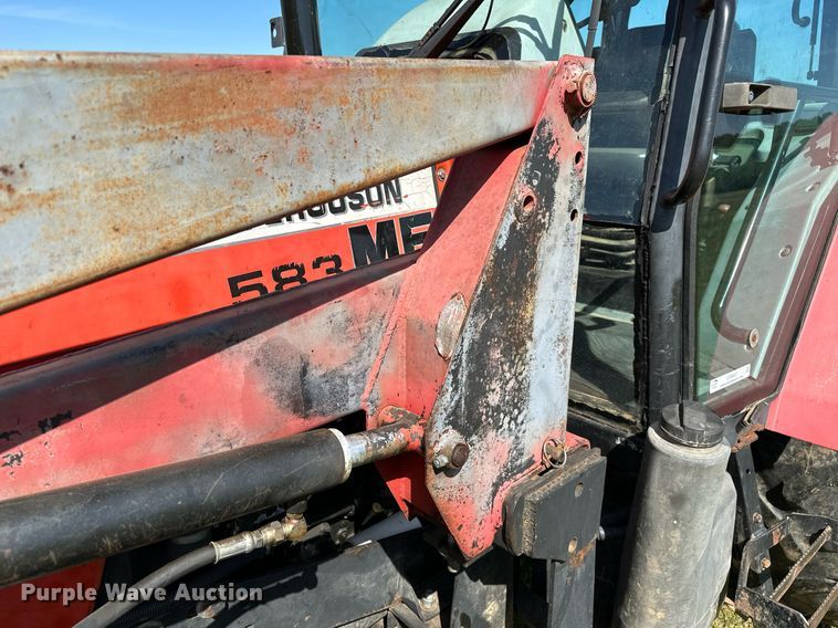image for item LR9697 2007 Massey Ferguson 583  MFWD tractor