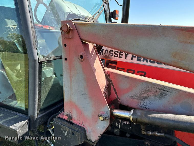 image for item LR9697 2007 Massey Ferguson 583  MFWD tractor