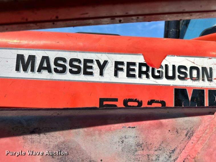 image for item LR9697 2007 Massey Ferguson 583  MFWD tractor