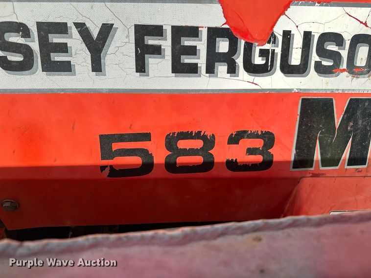 image for item LR9697 2007 Massey Ferguson 583  MFWD tractor