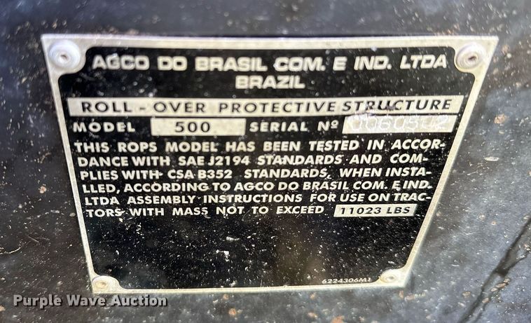 image for item LR9697 2007 Massey Ferguson 583  MFWD tractor