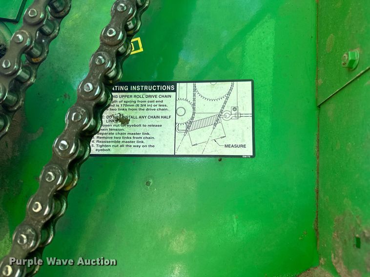 image for item LR9701 2010 John Deere 468  round baler