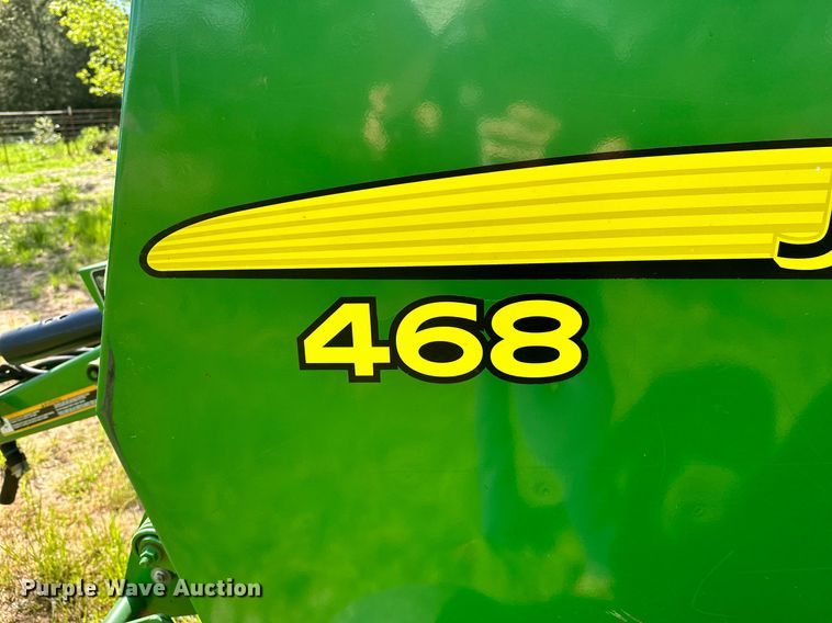 image for item LR9701 2010 John Deere 468  round baler