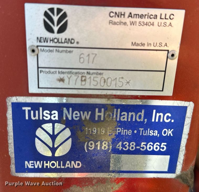 image for item LR9703 New Holland 617  disc mower