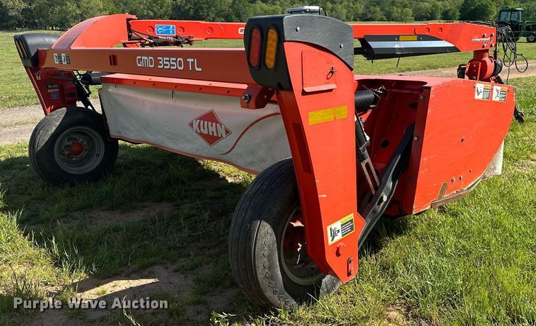 image for item LR9704 Kuhn GMD 3550 TL  disc mower