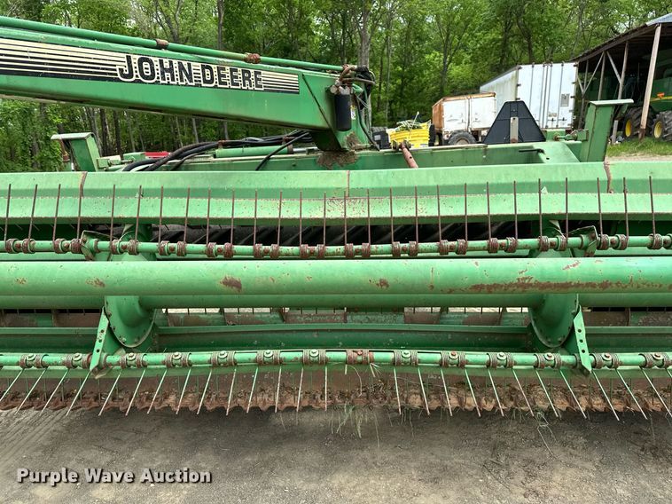image for item LR9714 1997 John Deere 1600A  swather / windrower
