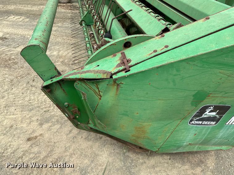 image for item LR9714 1997 John Deere 1600A  swather / windrower