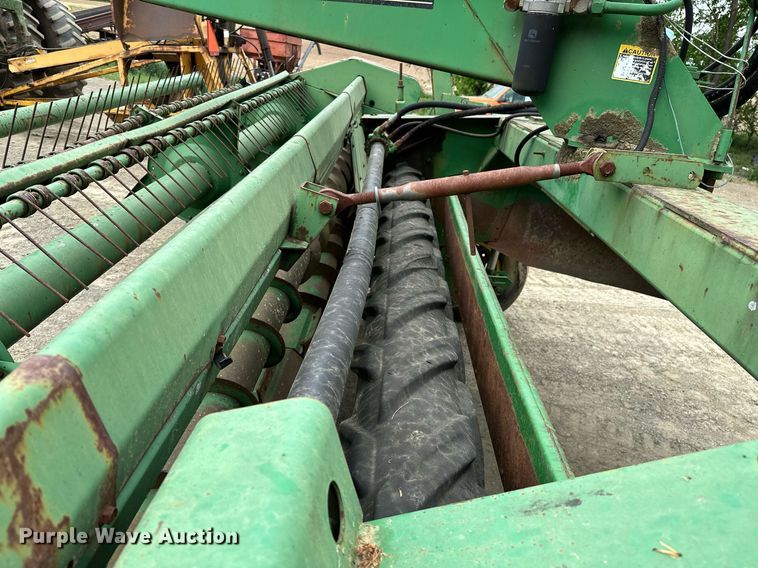 image for item LR9714 1997 John Deere 1600A  swather / windrower