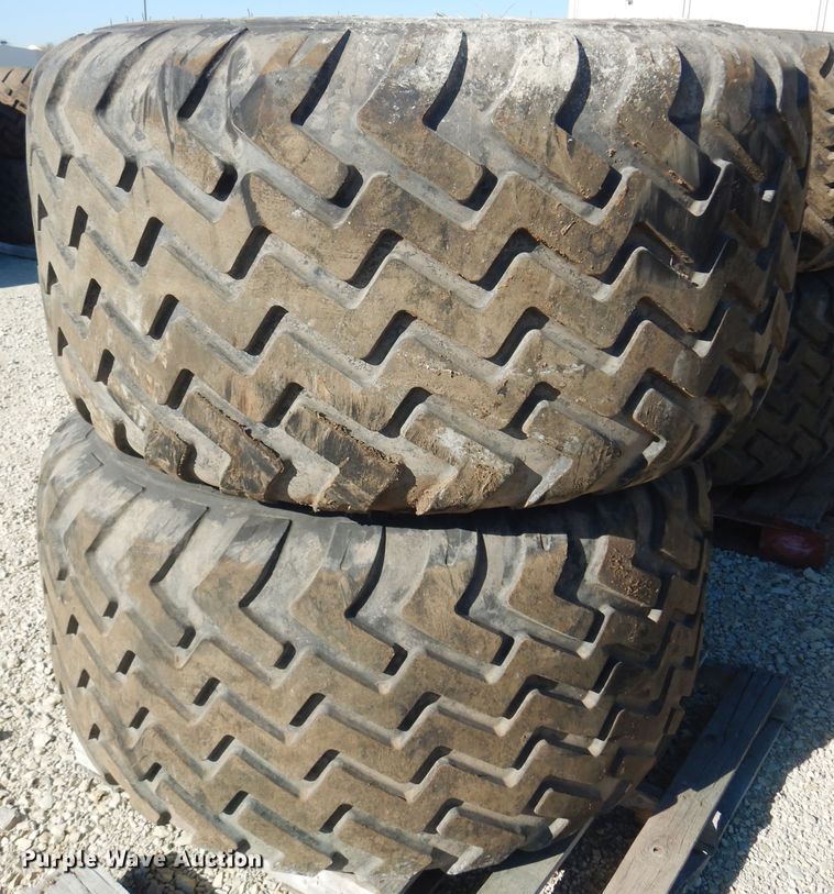 image for item LT9627 (2) Alliance 710/50R26.5 tires and wheels