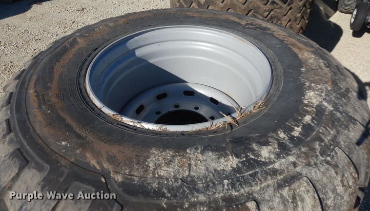 image for item LT9627 (2) Alliance 710/50R26.5 tires and wheels