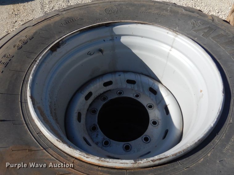 image for item LT9630 (2) Alliance 710/50R26.5 tires and wheels