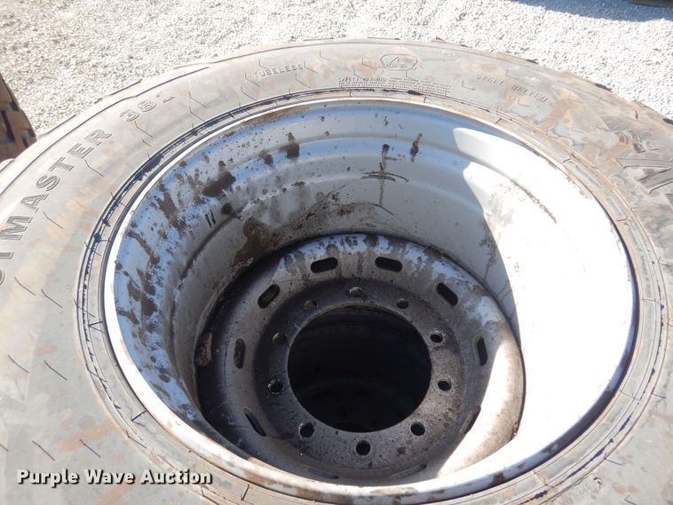 image for item LT9631 (2) Alliance 710/50R26.5 tires and wheels