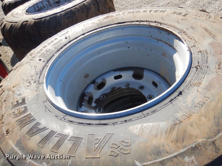 image for item LT9632 (2) Alliance 710/50R26.5 tires and wheels