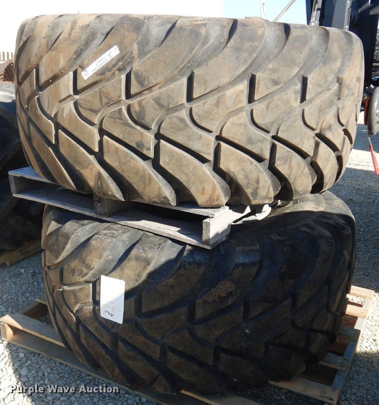 image for item LT9633 (2) Mitas 650/65R26.5 tires and wheels