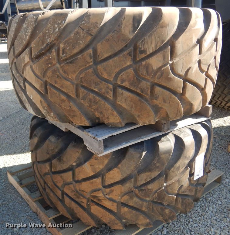 image for item LT9633 (2) Mitas 650/65R26.5 tires and wheels