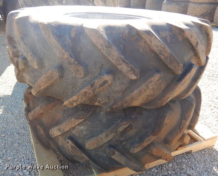 image for item LT9634 (2) Michelin 510/80R26 tires and wheels