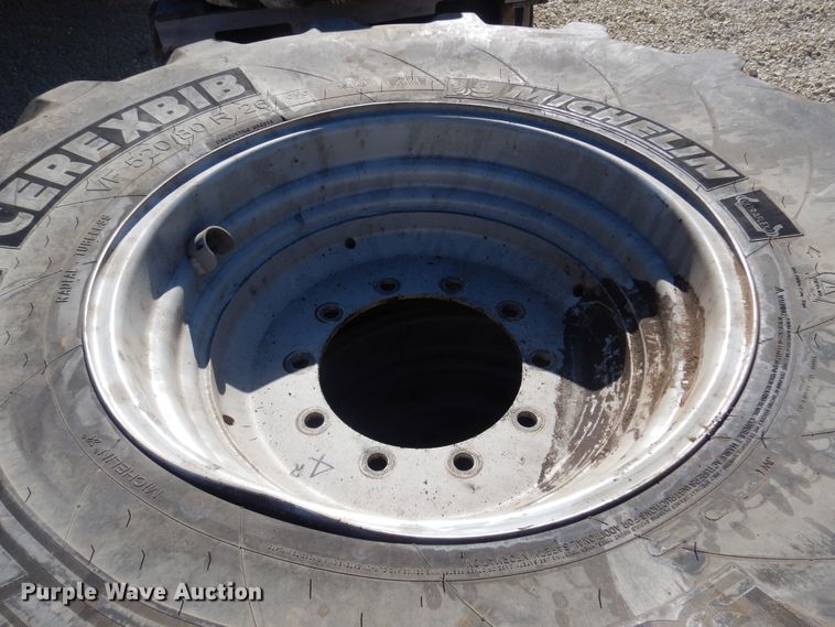 image for item LT9634 (2) Michelin 510/80R26 tires and wheels