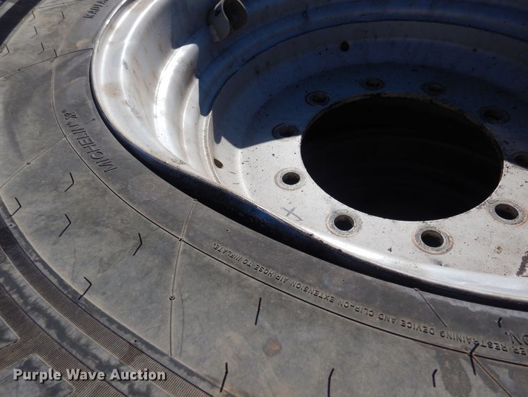 image for item LT9634 (2) Michelin 510/80R26 tires and wheels