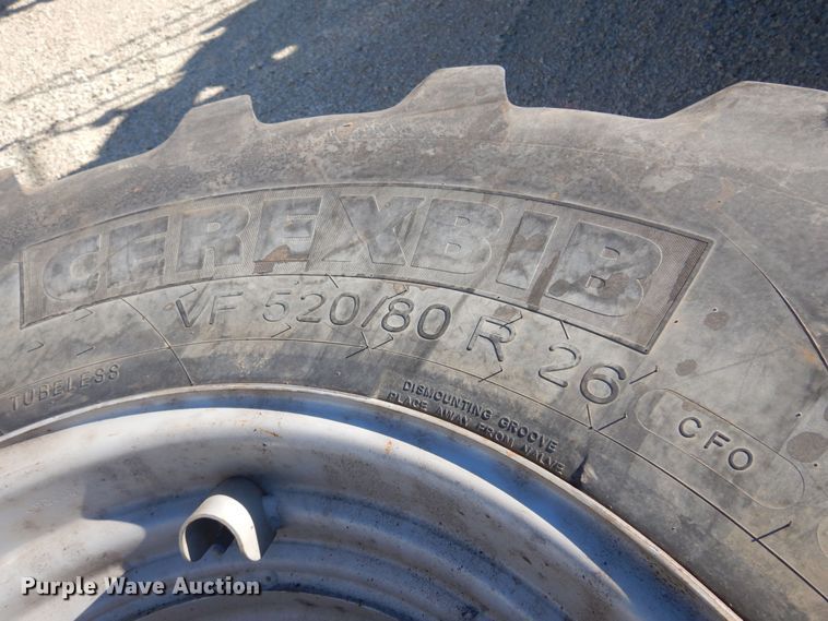 image for item LT9634 (2) Michelin 510/80R26 tires and wheels