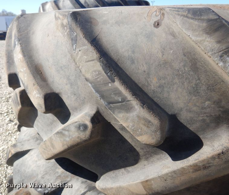 image for item LT9636 (2) Michelin 510/80R26 tires and wheels