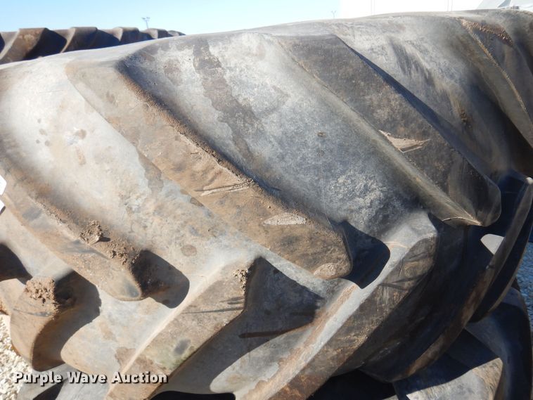 image for item LT9637 (2) Michelin 620/70R26 tires and wheels