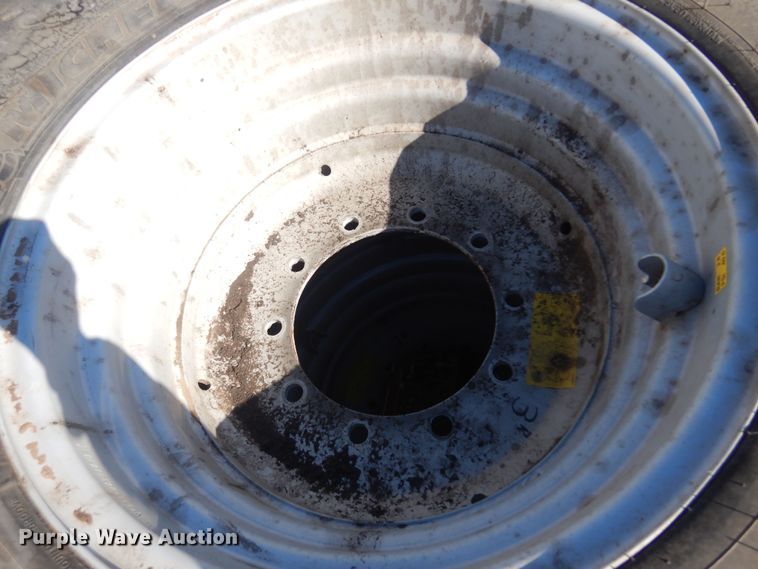 image for item LT9637 (2) Michelin 620/70R26 tires and wheels