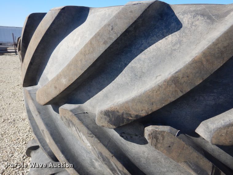 image for item LT9639 (2) Michelin 800/70R38 tires and wheels