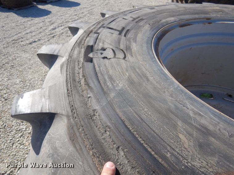 image for item LT9639 (2) Michelin 800/70R38 tires and wheels